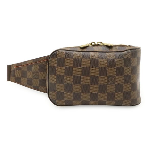 LOUIS VUITTON Authentic Brown Damier Shoulder Bag